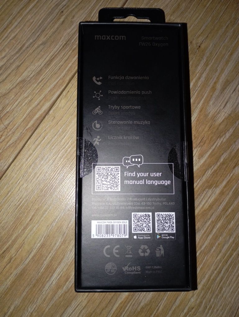 Smartwatch maxcom FW26 oxygen zegarek smart