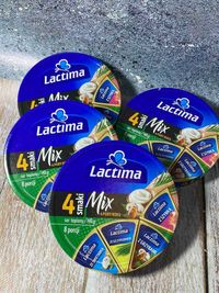 Мікс 4 сирків Lactima 
Вага 140 грам