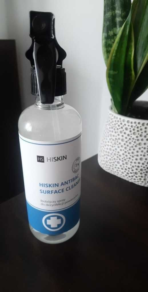 HISKIN Płyn do dezynfekcji powierzchni 4x400ml