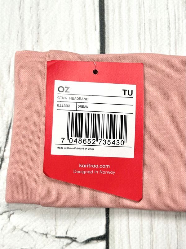 Kari Traa Gina Headband Opaska na Głowę Fleece Damska Logowana