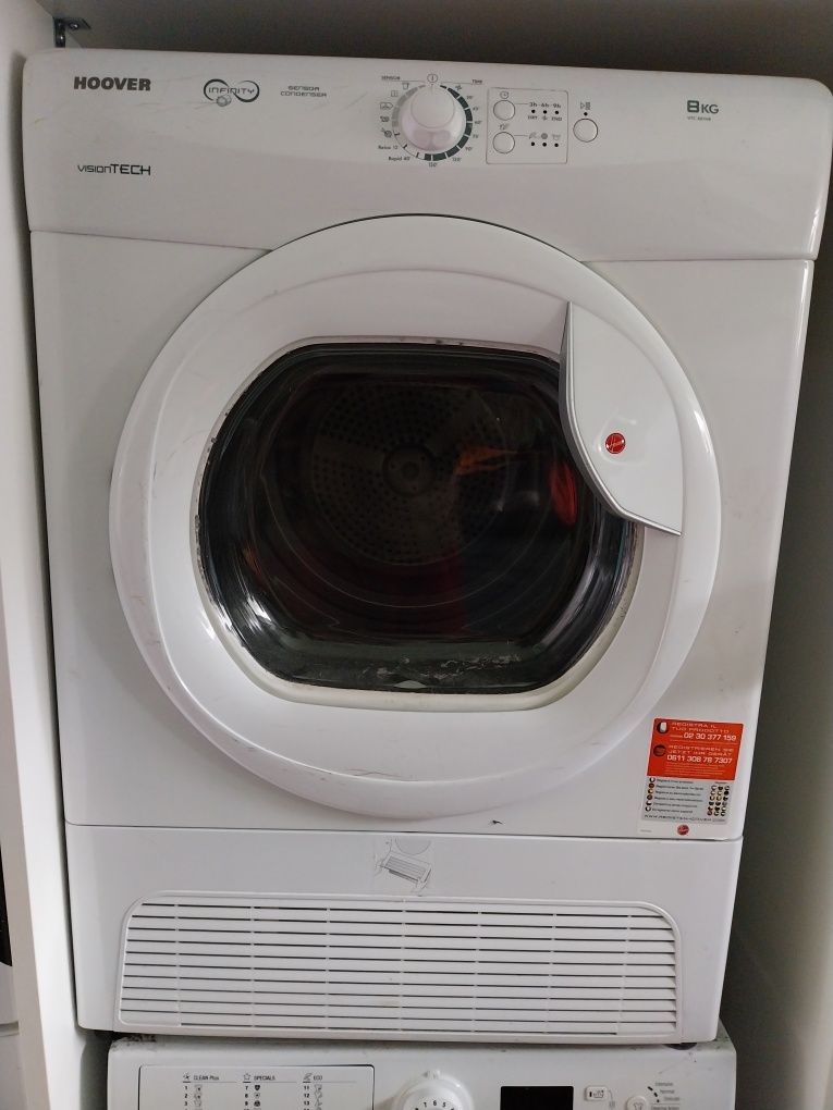 Máquina de secar roupa 8kg Candy Hoover