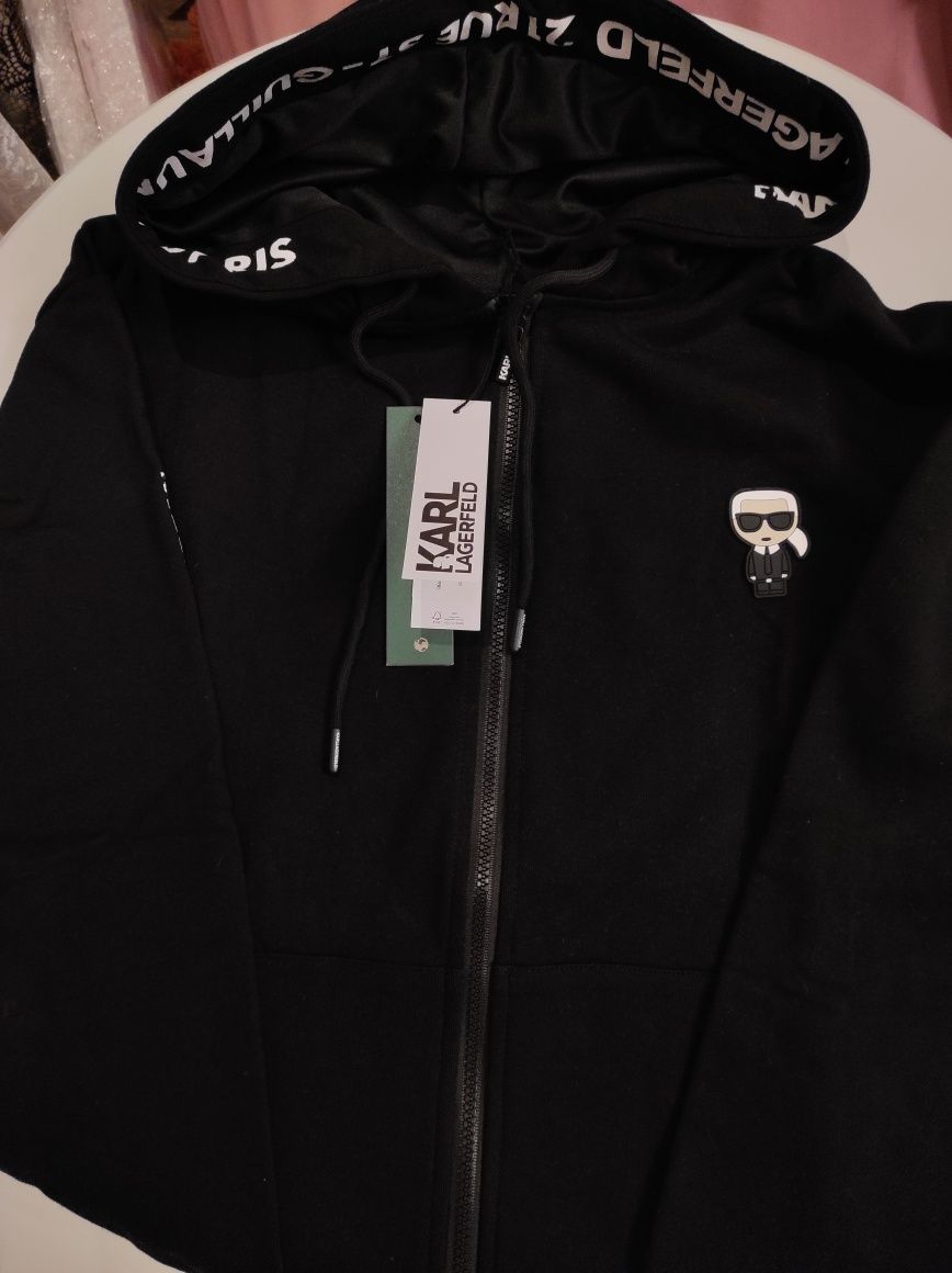 Костюм Карл Лагерфельд зіп худі Karl Lagerfeld zip hoodie 2XL