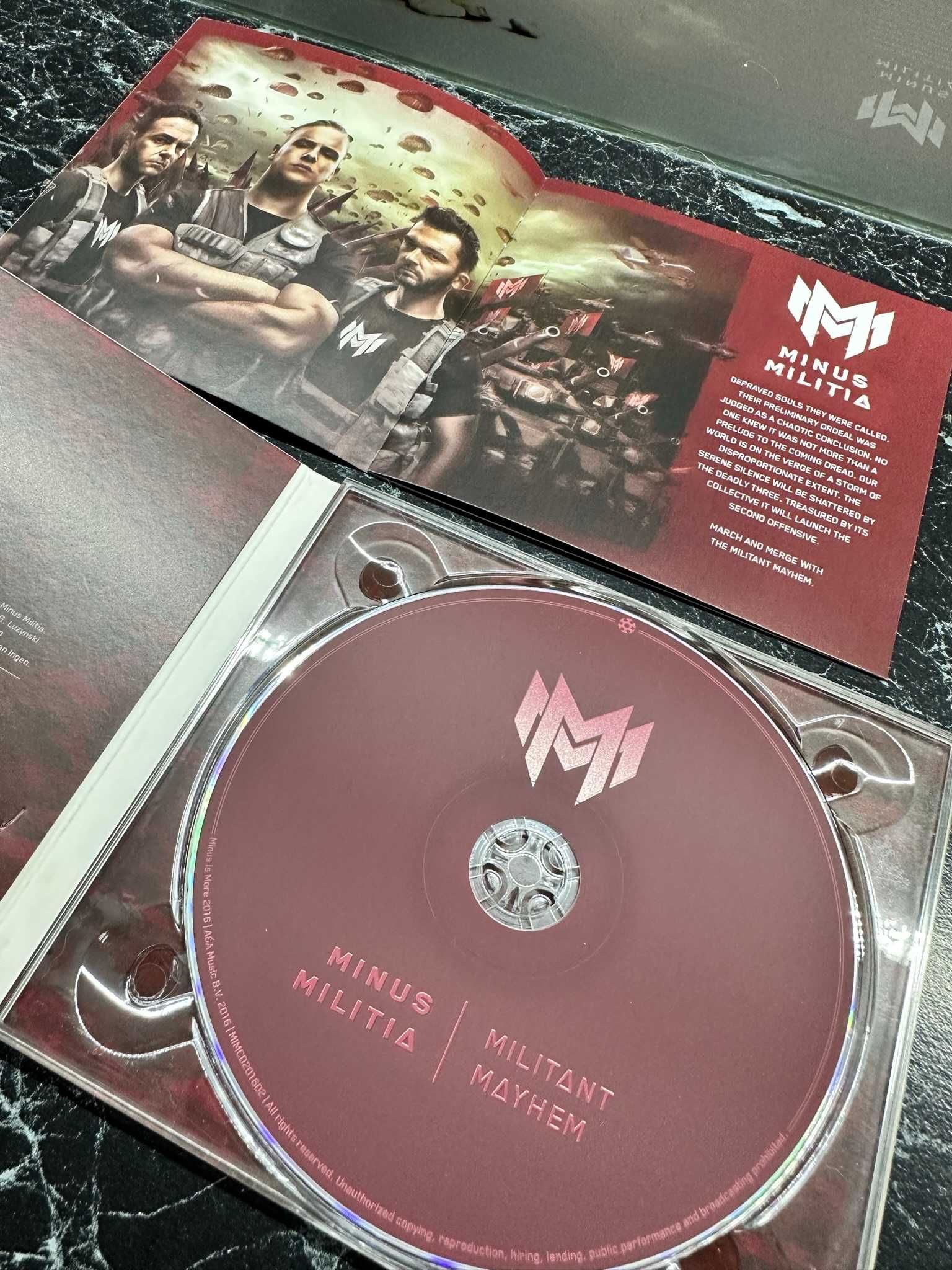 Minus Militia - Militant Mayhem (Album, CD) (2016) [Hardstyle]