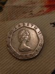 Moeda Twenty pence 1982