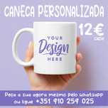 Caneca personalizada - PRESENTE, PROPAGANDA, DECORAÇÃO