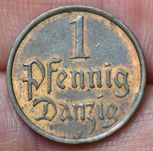 1 fenig 1937 Gdańsk