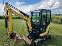 Minikoparka Yanmar SV18 2016r nie kubota volvo jcb