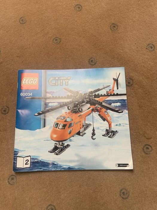 Lego city arktyczny helikopter