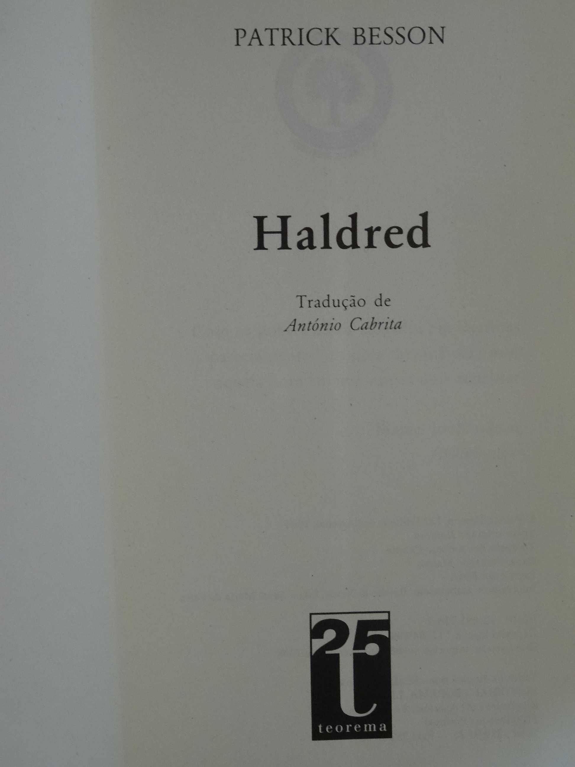 Haldred de Patrick Besson