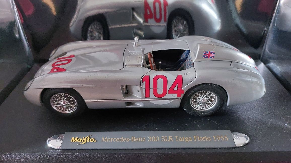 Mercedes benz 300 SLR Targa Floria 1955 Maisto 1:18