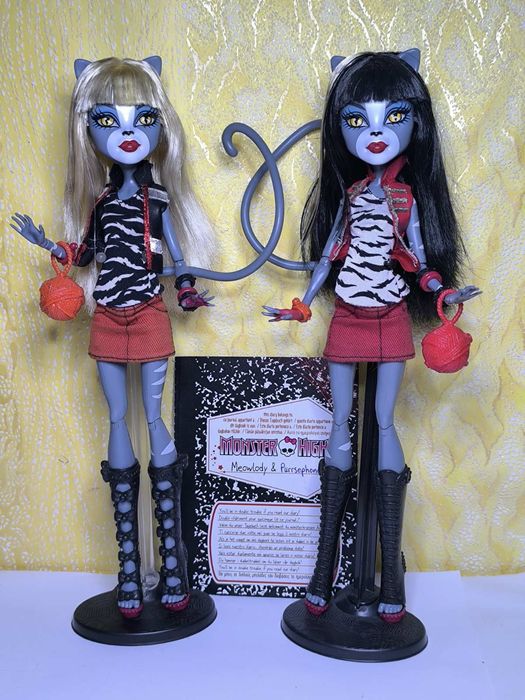 Монстер хай дракулаури бетсі френкі скеліта  Клодін пурсифона Маулодія