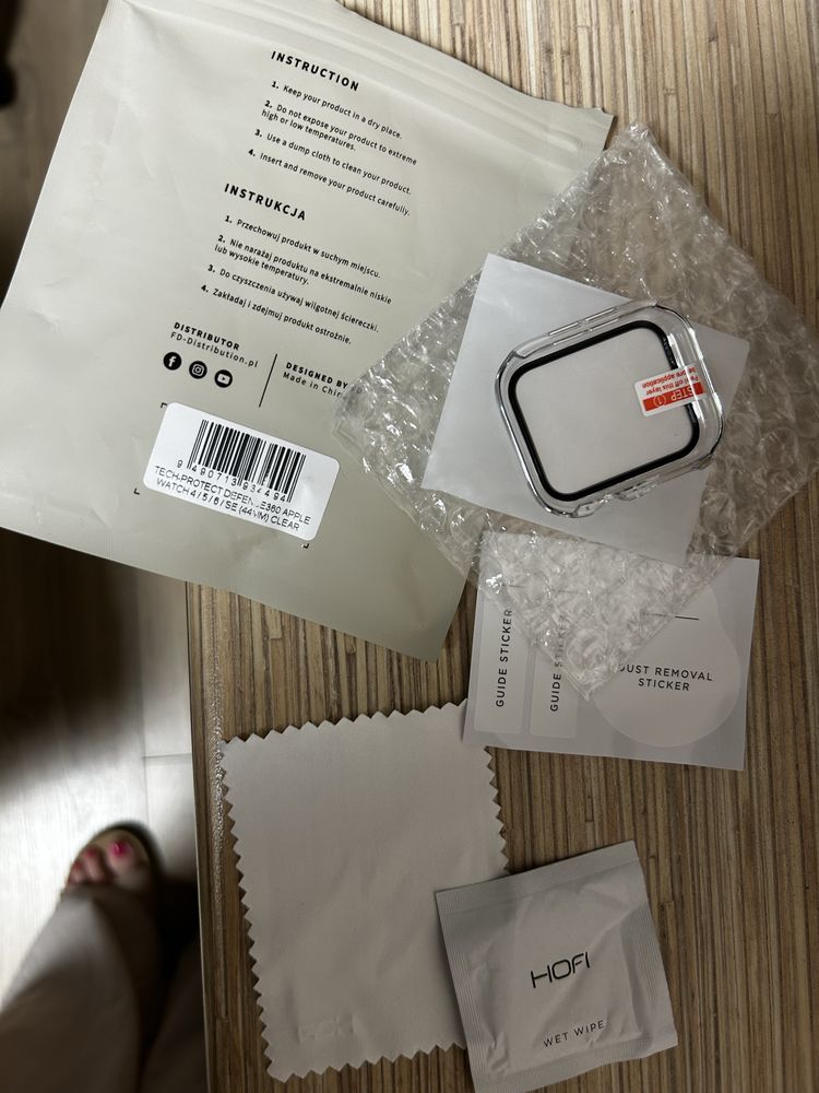 Etui + szkło TECH -protect Defense 360 do Apple Watch 5/6/SE 44mm