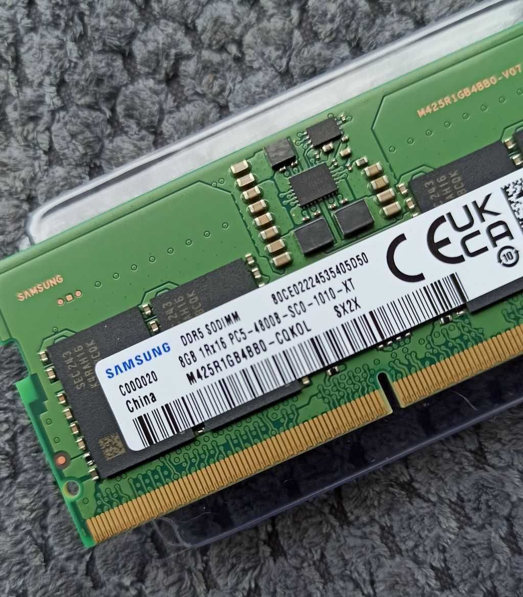 Pamięć SODIM DDR5 16GB (2x8GB)  Samsung 4800MHz