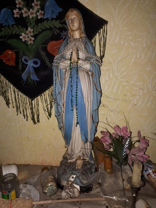 Figurka Fugura gips Maryja Maria Matka Boska