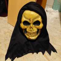 Maska na Halloween - czaszka, kościotrup