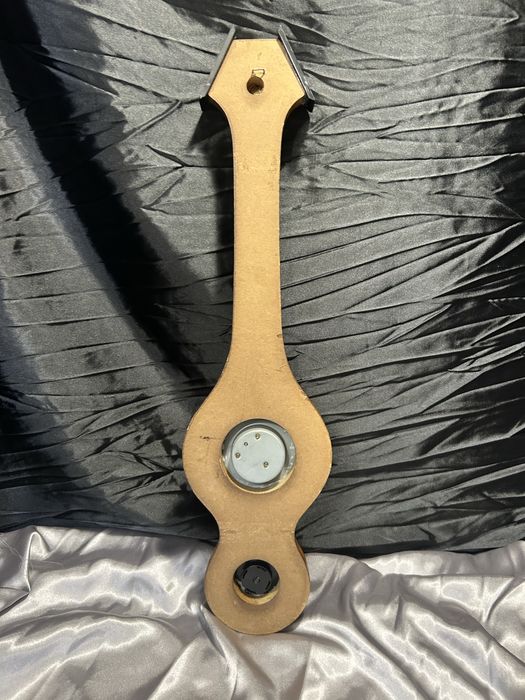 Stacja pogodowa 3 w 1 – barometr, termometr, higrometr – drewno