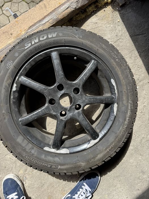 Komplet opon zimowych+felgi do bmw e39