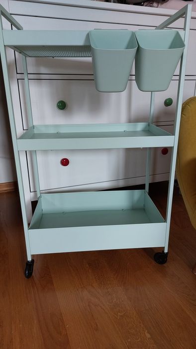 Wózek, regał podręczny na kółkach Ikea Nissafors