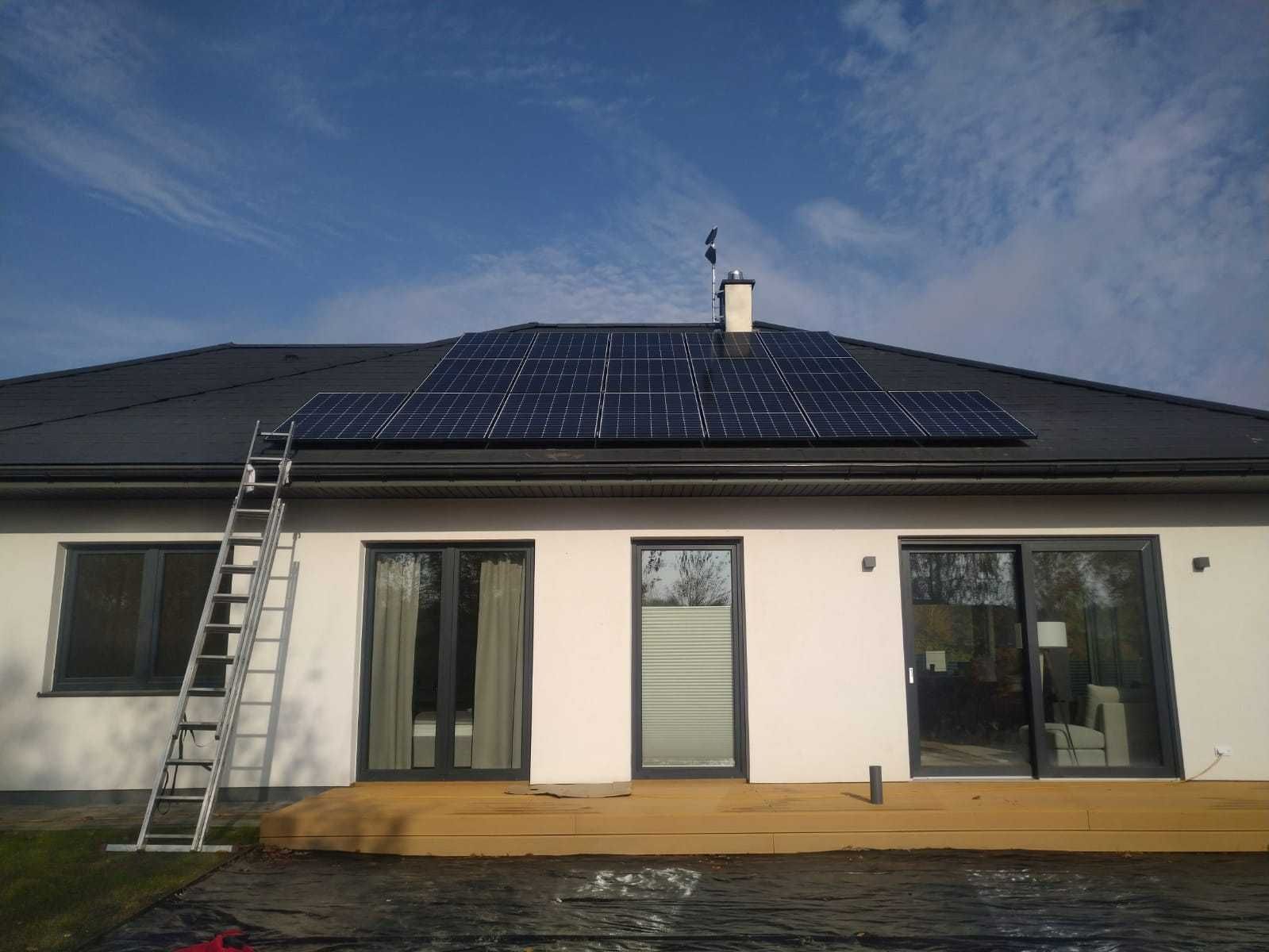 Panele słoneczne Instalacja fotowoltaiczna z Magazynem Energii