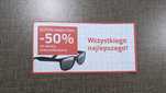 Voucher/ kupon rabatowy -50%  na zakup okularów Vision Express