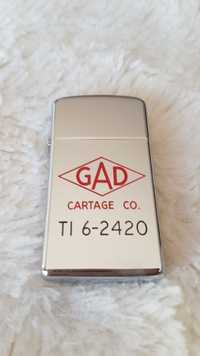 Zapalniczka Zippo Slim GAD Cartage 1964r