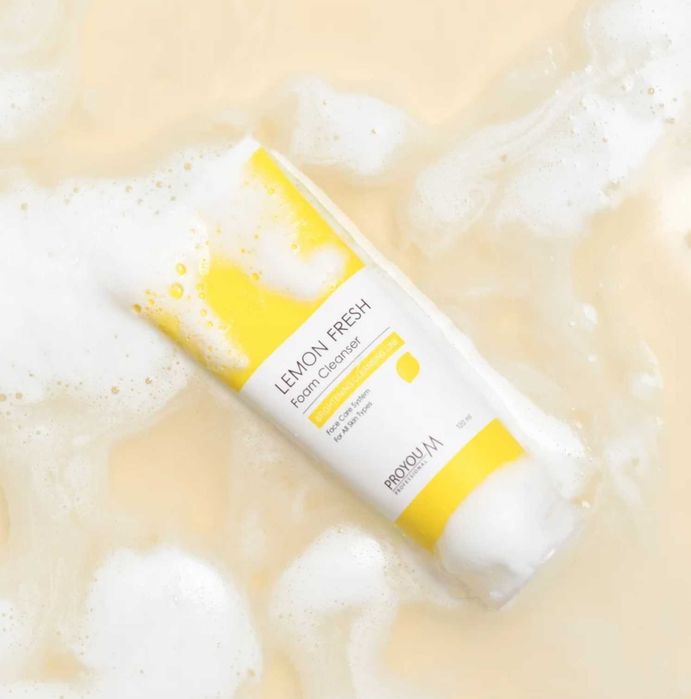 Пінка з лимоном для очищення та сяйва шкіри, 120 мл