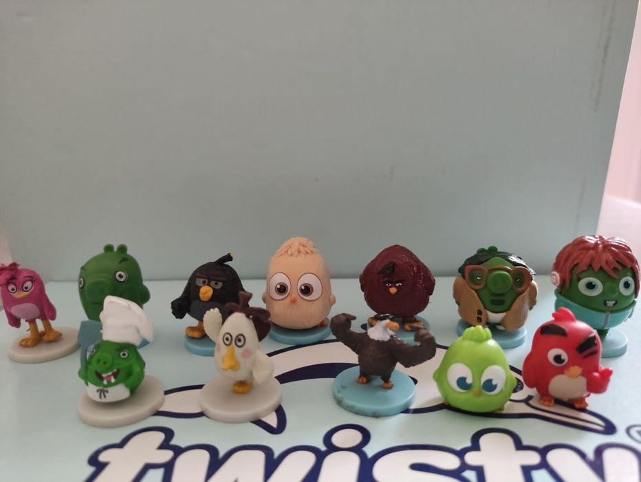 Zestaw 12 figurek postaci -Angry Birds