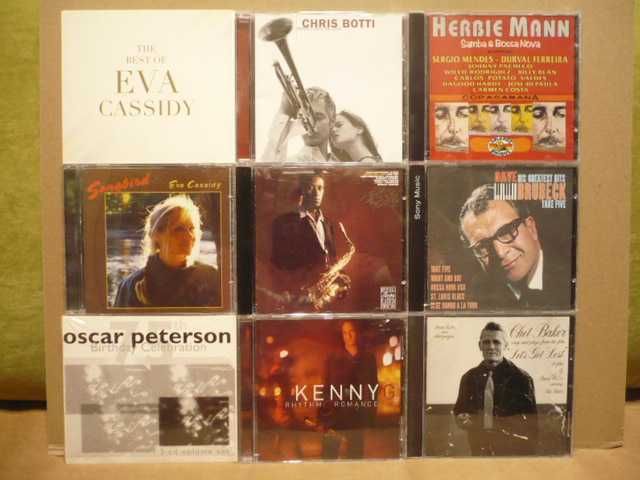Wyprzedaż kolekcji płyt CD z tematyką JAZZ.Zestaw nr.1.Zapraszam.