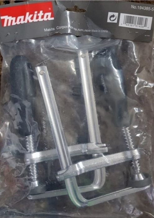 MAKITA ściski stolarskie idealne do szyn, prowadnic Makita, Festool