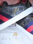 sapato gucci ace gg supreme tiggers [$1000+]