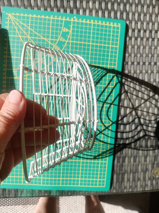 Koszyk metalowy serce