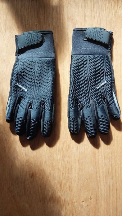 Rękawice rowerowe Shimano Metallic Thermaltec roz. M