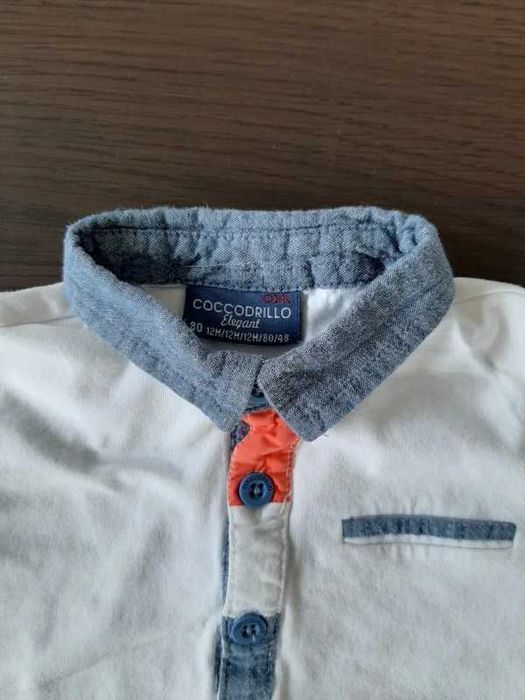 Bluzka / t-shirt, krótki rękaw, Coccodrillo r. 80