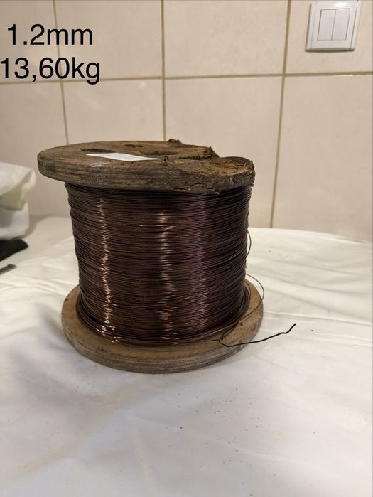 Drut miedziany nawojowy emaliowany