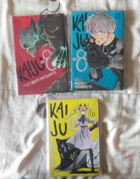 Kaiju n° 8 vol. 1,2 and 3