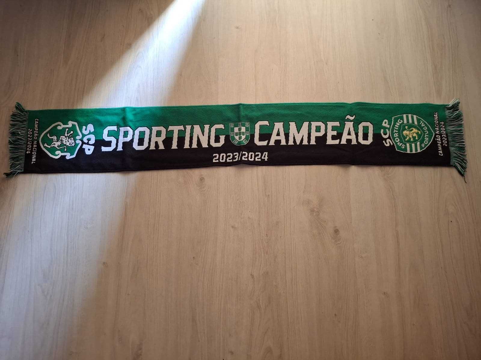 Cachecol Sporting Campeão 2023/20024