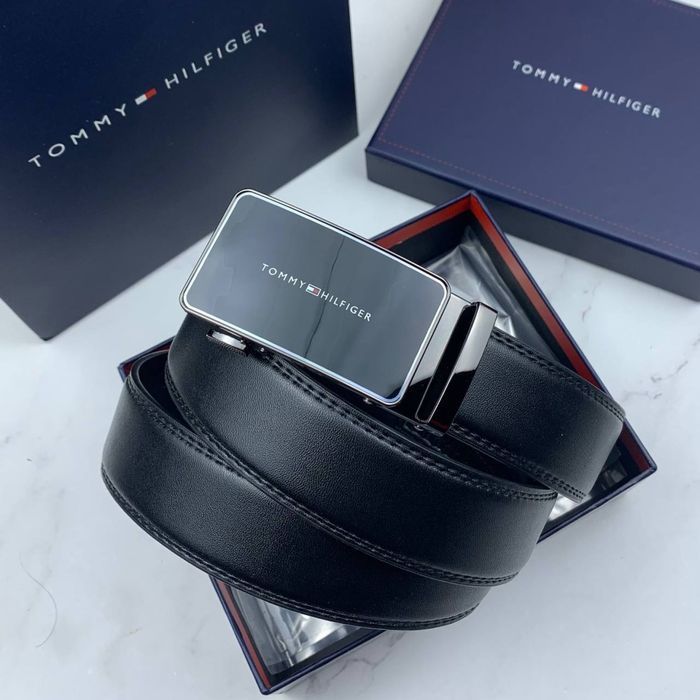 Мужской ремень томми хилфигер чоловічий ремінь томмі пояс придбати