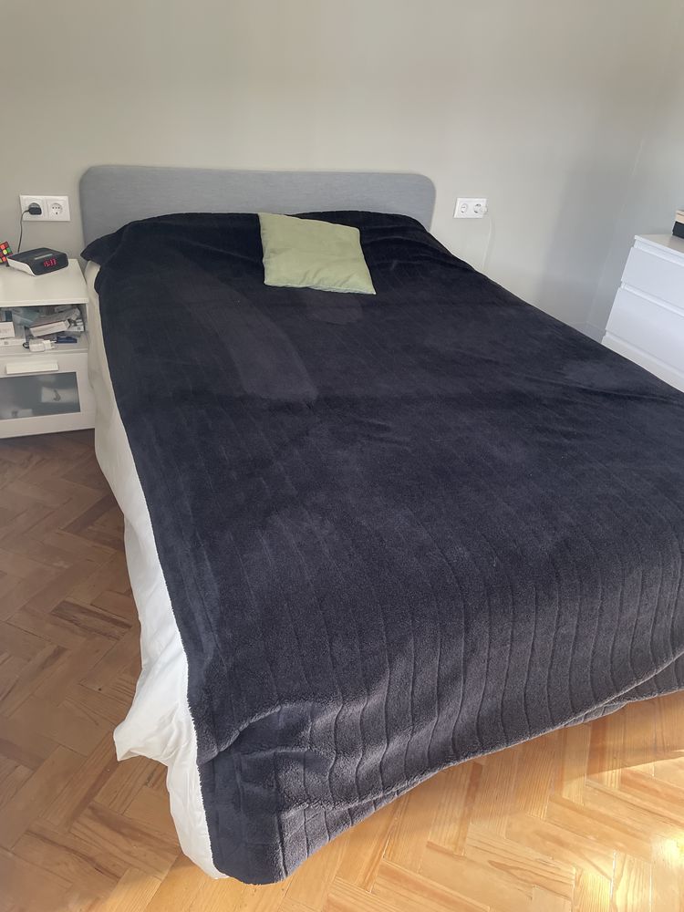 Cama completa com colchão da Mattreness