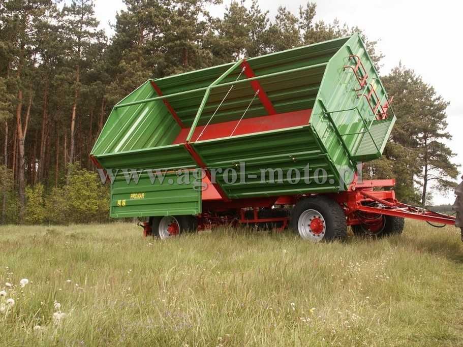 Przyczepa dwuosiowa Pronar T680 14 ton szerokość paletowa, finasowanie
