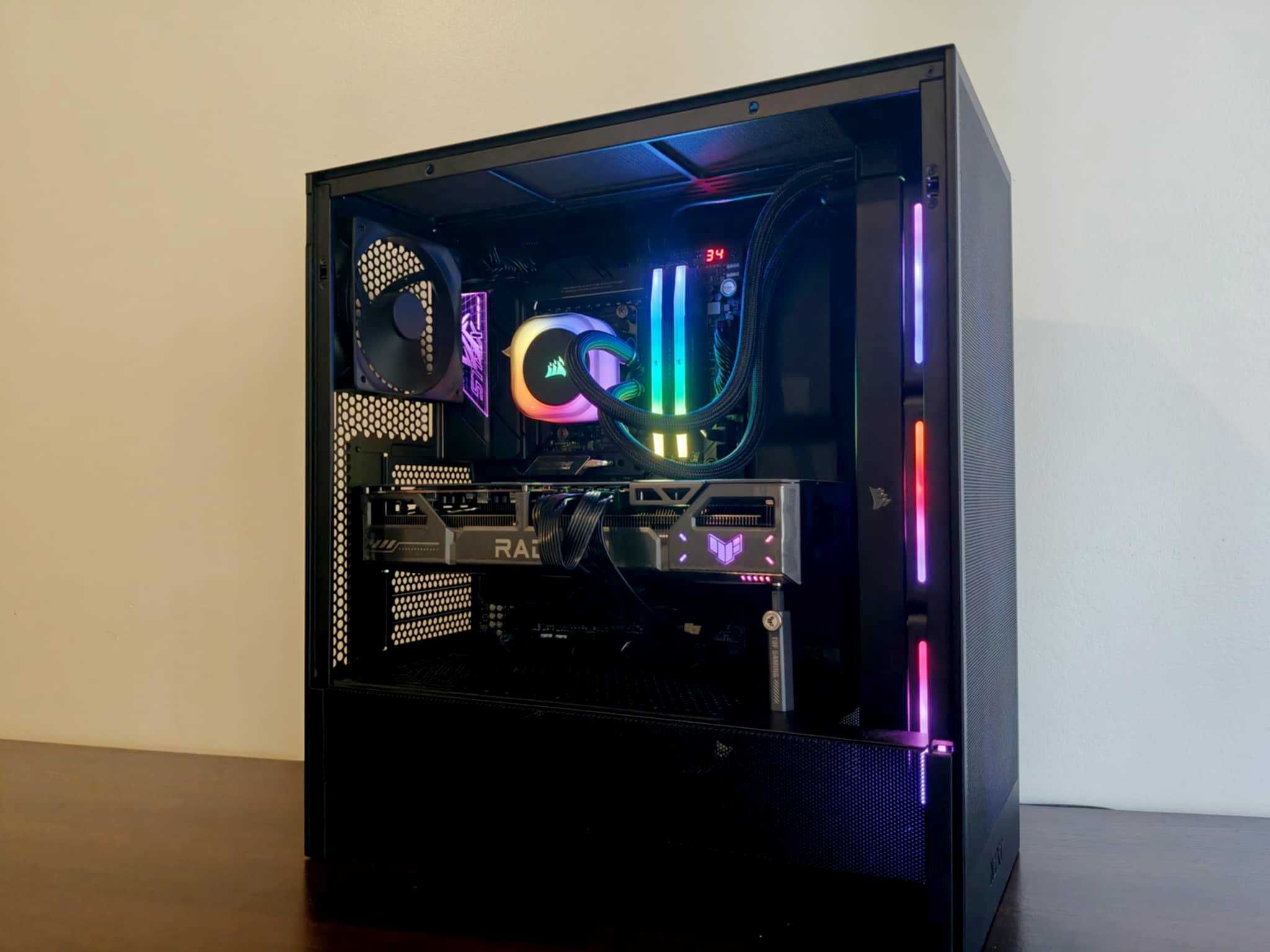 Ryzen 9800X3D ASUS TUF GAMING 9070XT DDR5 32GB 6600mt/s, ROG X670E-E