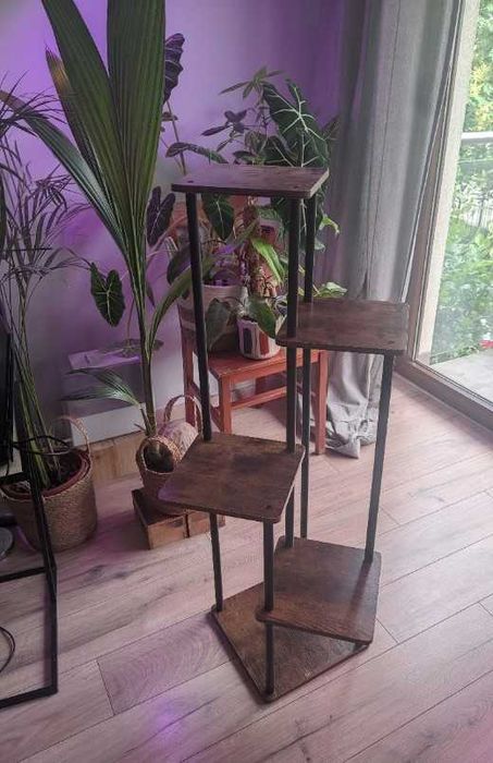 Kwietnik duży stojący na kwiaty rośliny 5 poziomów