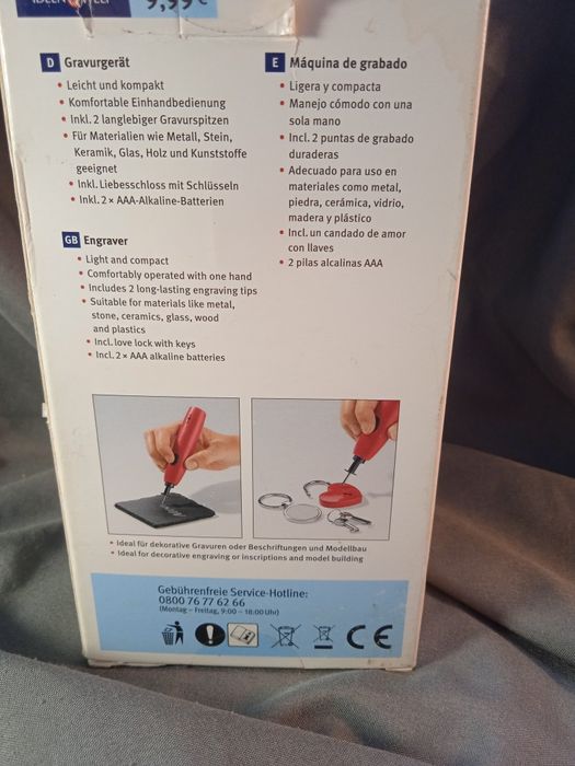 Пристрій для гравірування. Німеччина