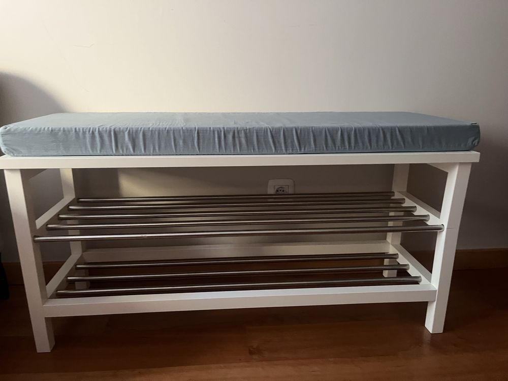 Banco IKEA arrumacao sapatos