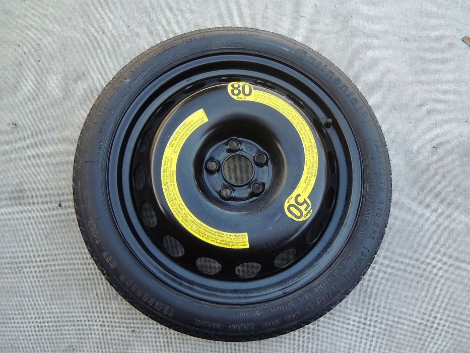 koŁo dojazdowe dojazdÓwka 125/70/ r18 3,5x18 (oe) - vw iv audi a3