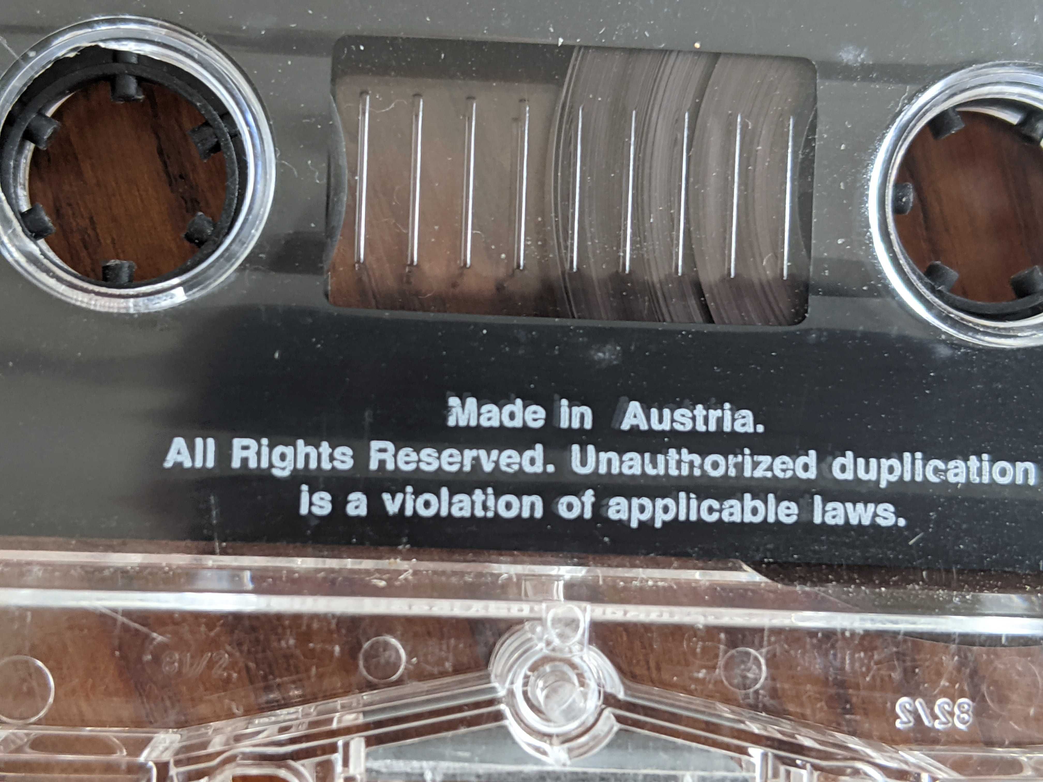 Kaseta magnetofonowa - Independence Day - Made in Austria