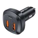 Acefast ładowarka samochodowa 66w 2x Usb / Usb Typ C, Pps, Power Deliv