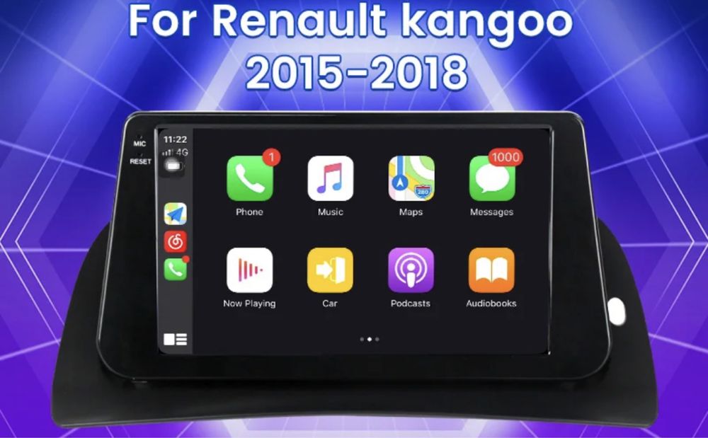 Штатная магнитола Renault Kangoo(2015-2018) ANDROID
