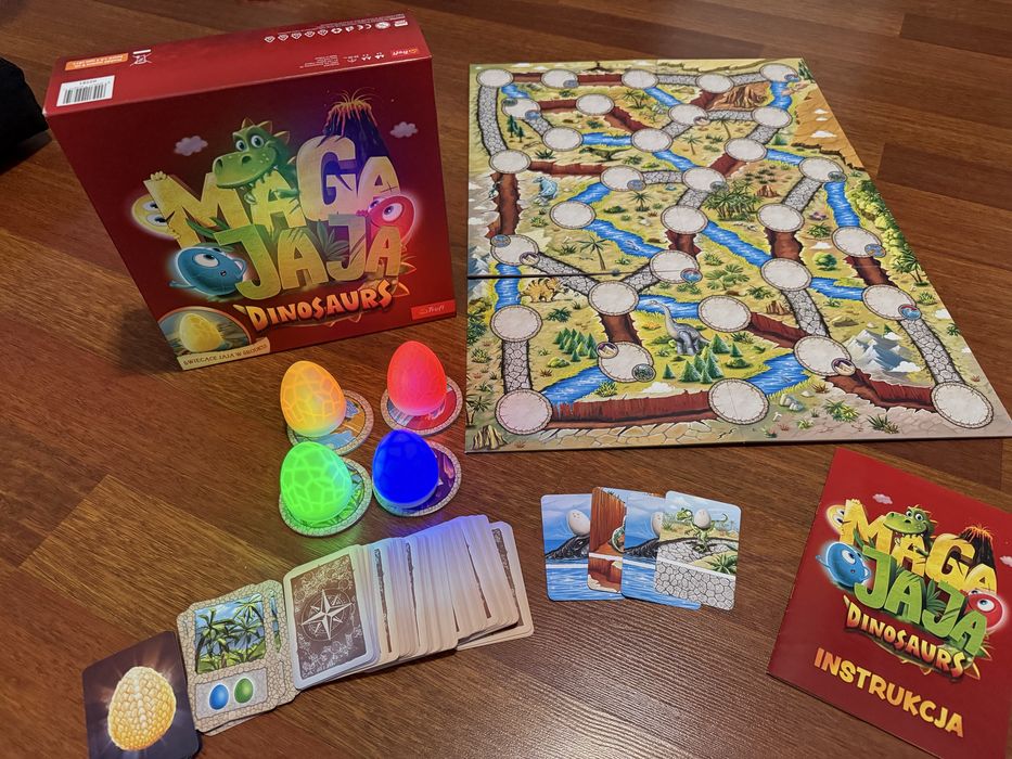 Maga jaja gra planszowa dinozaury