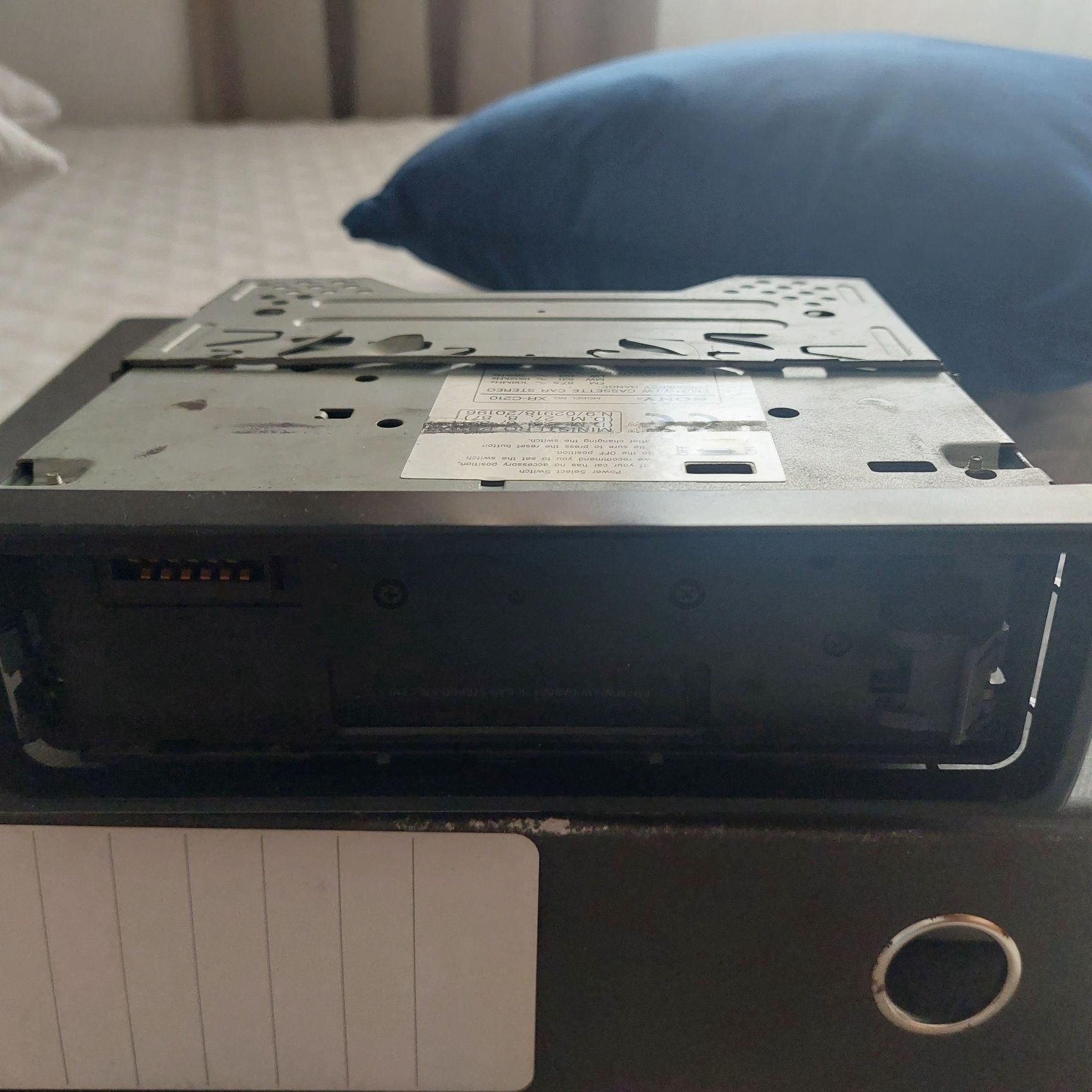 Auto radio sony destacável