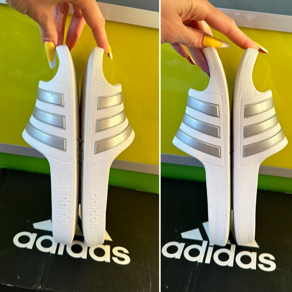 ‼️ шльопанці adidas 34 35 оригінал тапочки сандалі